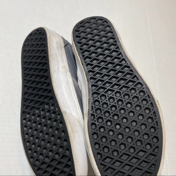 Vans Perforated Perf Leather Classic Slip Ons - Picture 5 of 6